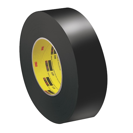 3M Scotch Solvent Resistant Masking Tape 226, Black, 1/2 In X 60 Yd, 10.6 Mil 7010373496